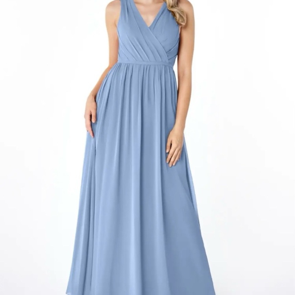 Azazie Purple Maxi Dress
